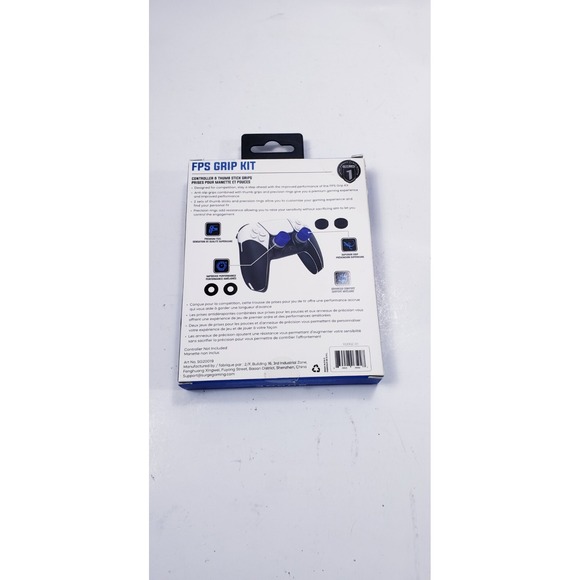 Replacement FPS Grip Kit With Precision Aiming Rings For PS5 Controller - Picture 2 of 2